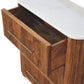 Artisan Furniture Solid Wood Beaumont Marble Bedside