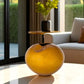 Milan Honey Sculptural Vase