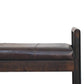 Solid Wood Gridline Bench