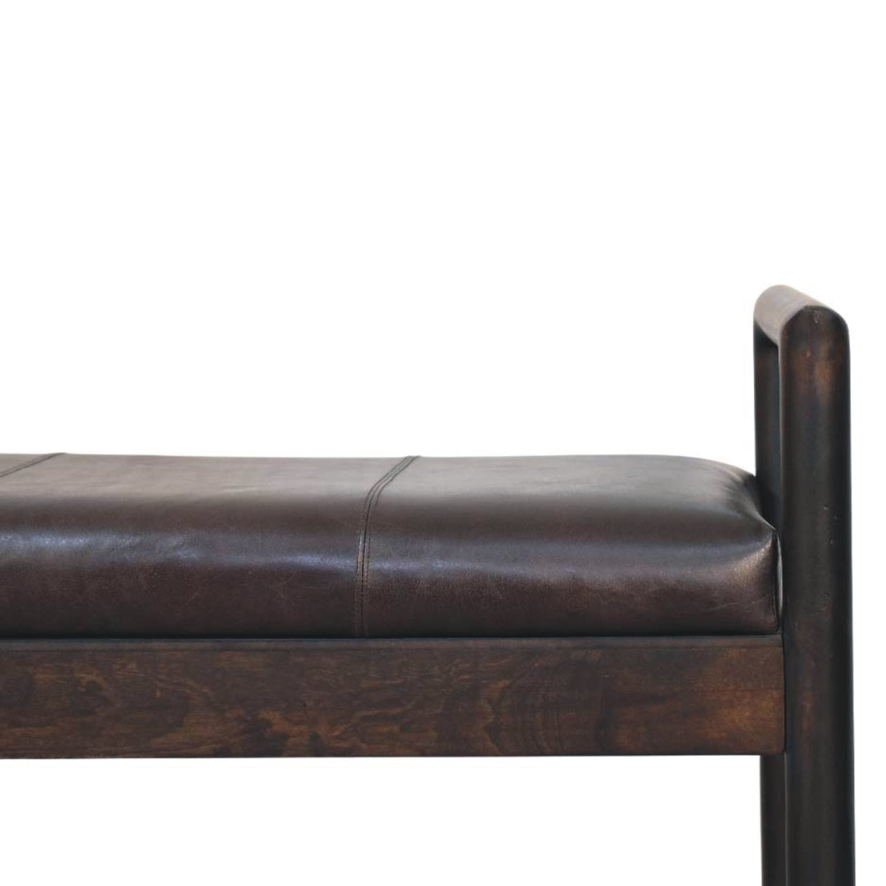 Solid Wood Gridline Bench