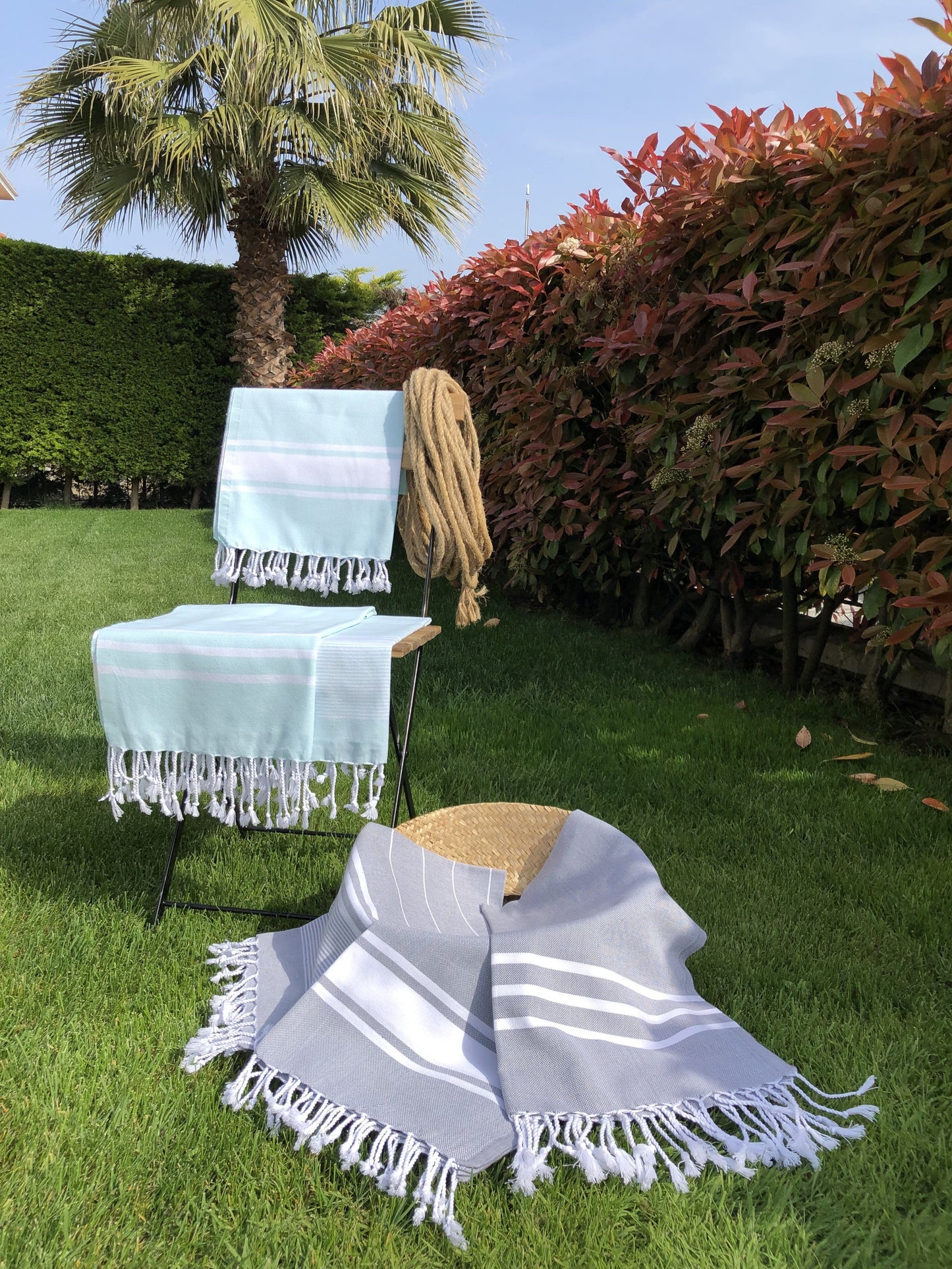 Essential Turkish Hand / Kitchen Towel Set of 3