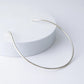 Sleek Silver Collar