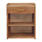 Solid Wood Larissa T-Bar Bedside Table