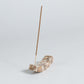Smile gemstone incense holder Black Onyx