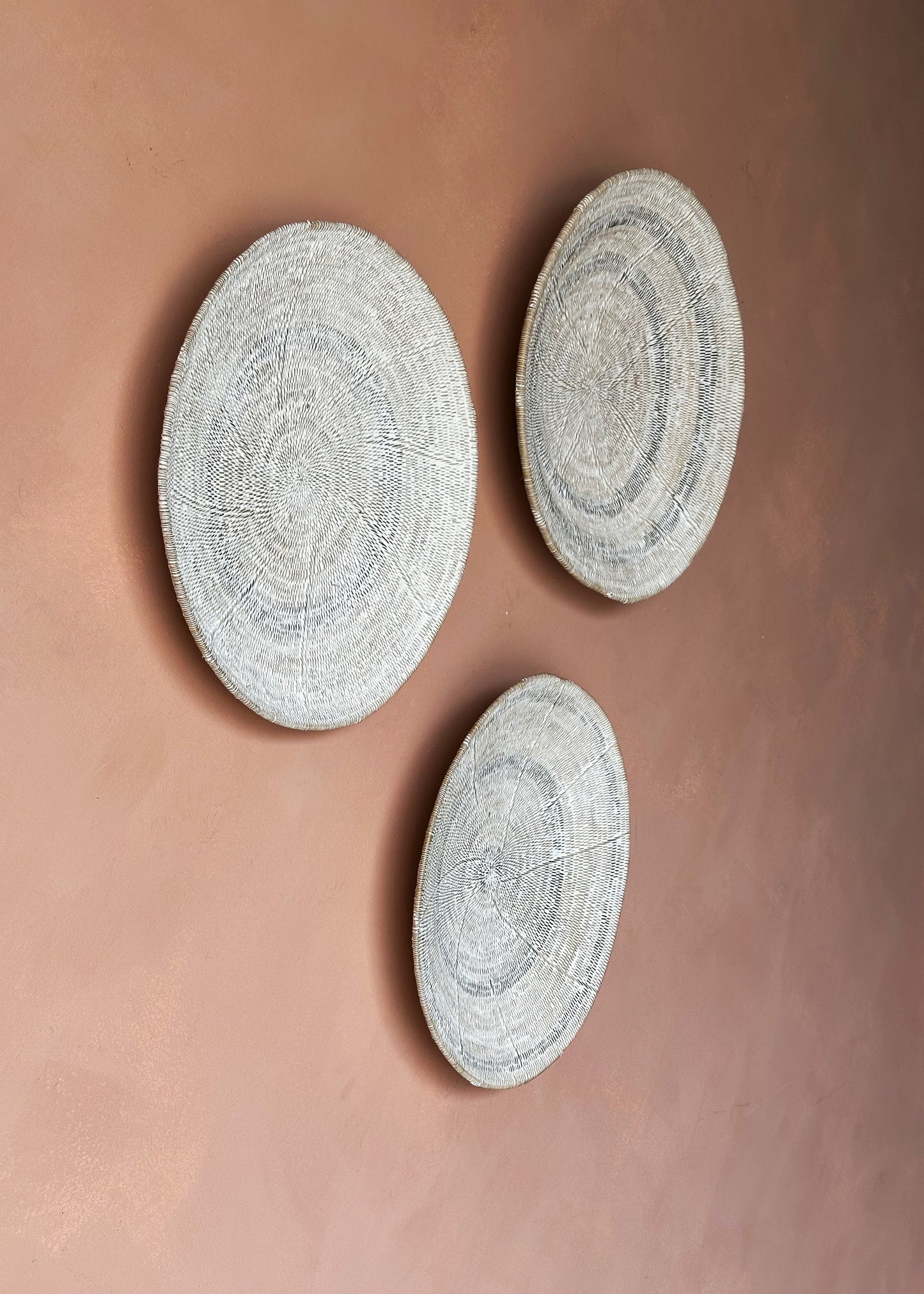 White Washed Makenge Basket