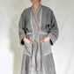 Charcoal Tribeca Long Bathrobe