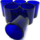 Pure Cobalt Tumbler Glasses - Set of 6