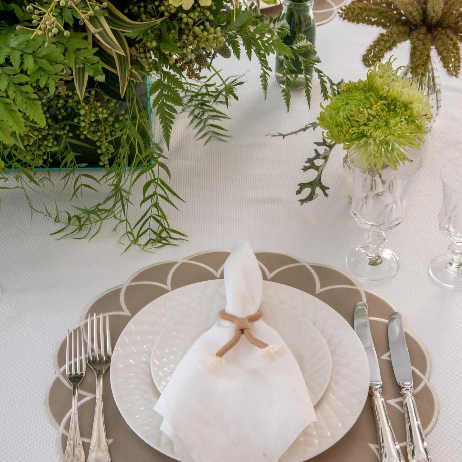 Nautical Knot Napkin Rings (Set of 4)