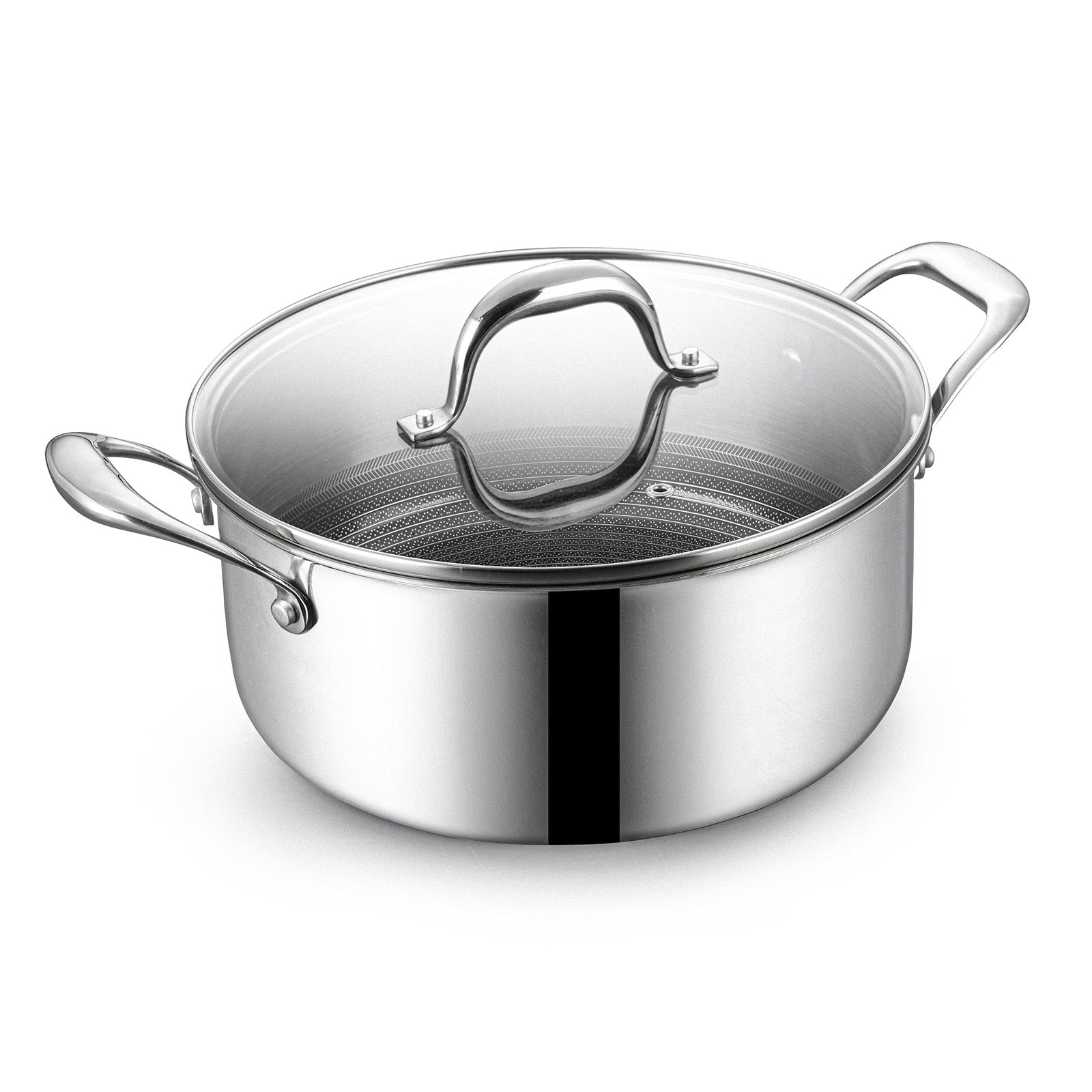 BE | LIVING CIRCLAD Series Casserole with Lid 5 qt / 8.5"/ 24 cm