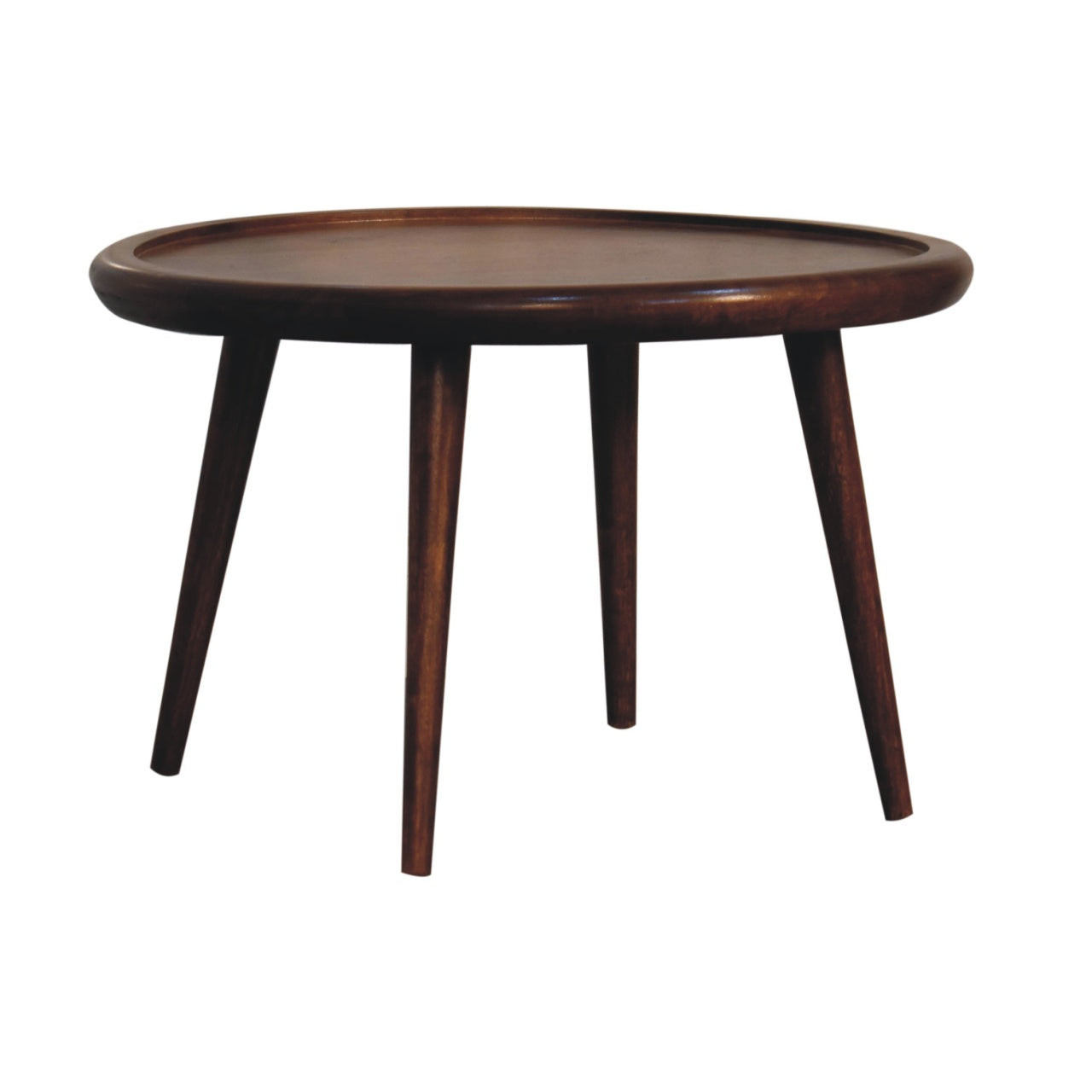 Solid Wood, Chestnut Plate Coffee Table