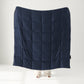Midnight Blue Silk Weighted Blanket