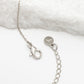 Infinite Glow Platinum Zircon Necklace