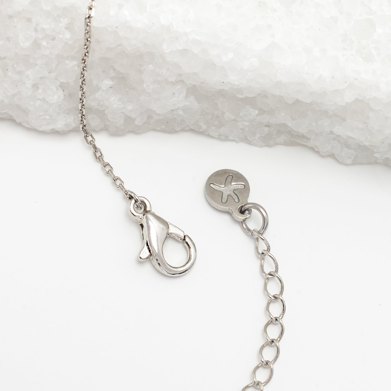 Infinite Glow Platinum Zircon Necklace