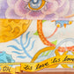 Garrulous Flowers Art Scarf