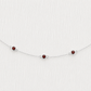 January Birthstone Bracelet — Garnet