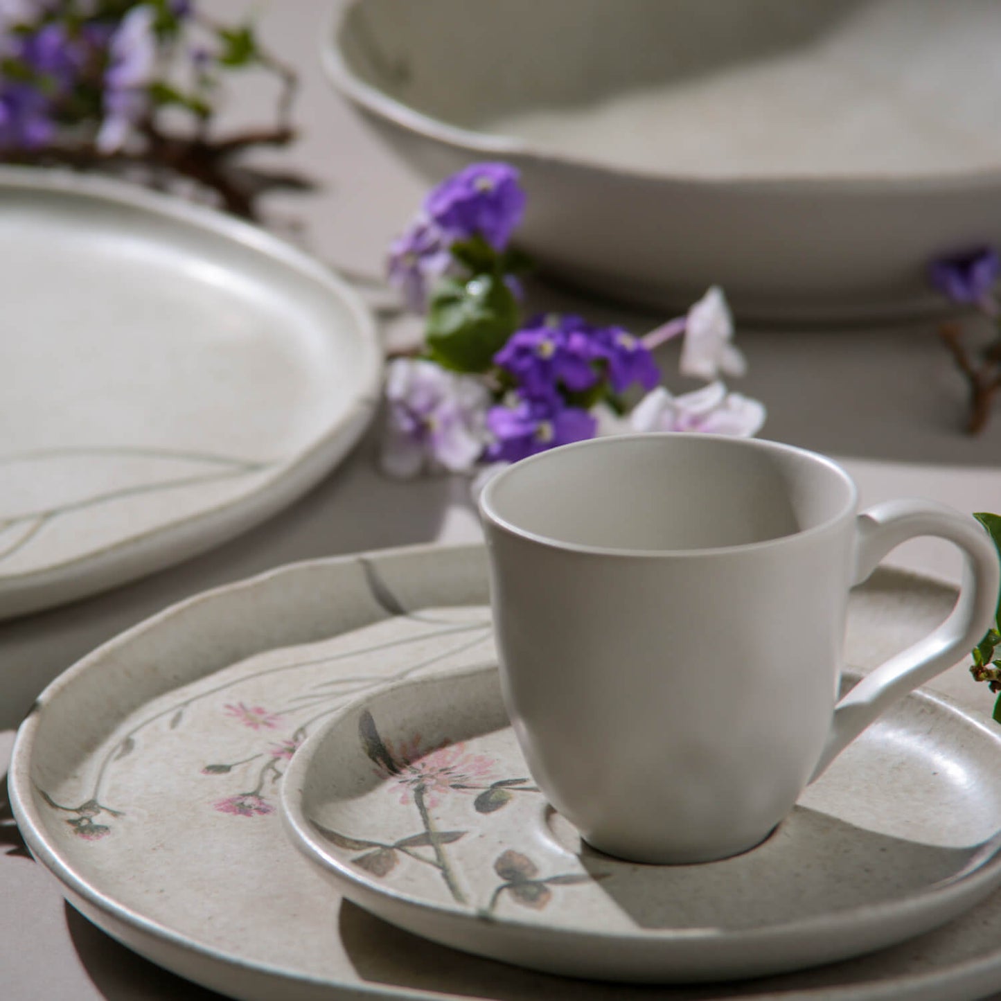 Coffee Cup & Saucer Set of 6