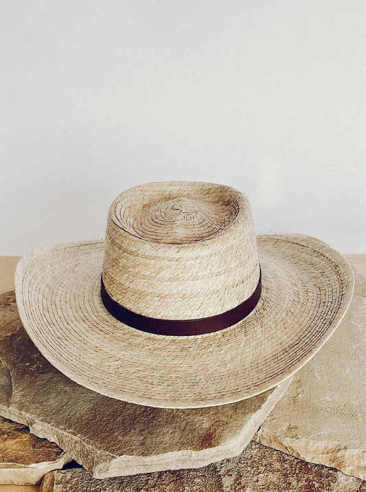 Vagabond Straw Gambler Beach Hat