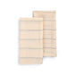 BELIEVE Handwoven Organic Cotton Napkins – Set of 2. Cotton – Fair Trade – Artisan Made