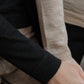 T NECK PULLOVER - IVORY