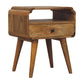 Solid Wood Newton Oak-ish Nightstand