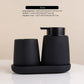 Rubber Paint Liquid Bathroom Accessories Set Sustainable Ceramic