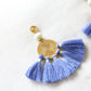 Sol Tassel Earring - Periwinkle