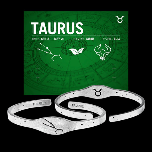 Zodiac Cuff Bracelet - Taurus