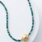 Casted Snail Agate Necklace