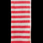 Red Stripe Hand Towel