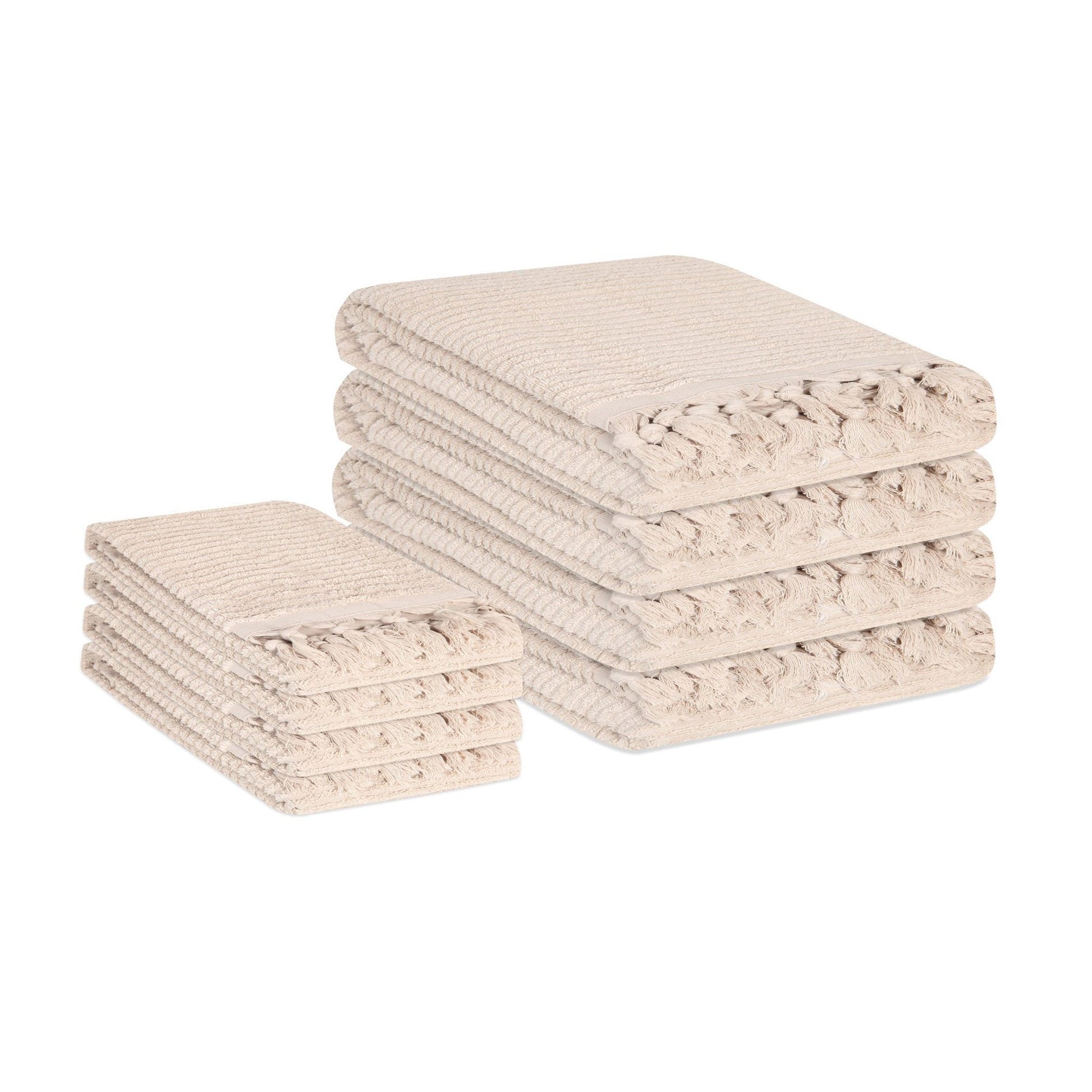 Ribbed Loom Terry Towel Bundle