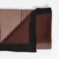 Handwoven Mink Brown Myrtle Drift Merino Throw