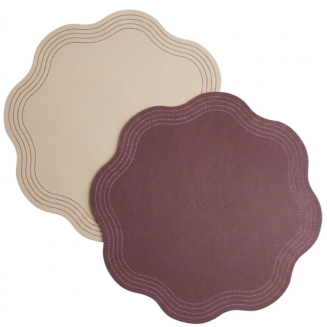 Reversible Faux Leather Placemat