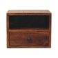 Solis 1-Drawer Chestnut Wall-Mounted Nightstand