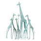 Tuareg Brass Giraffes Figurines