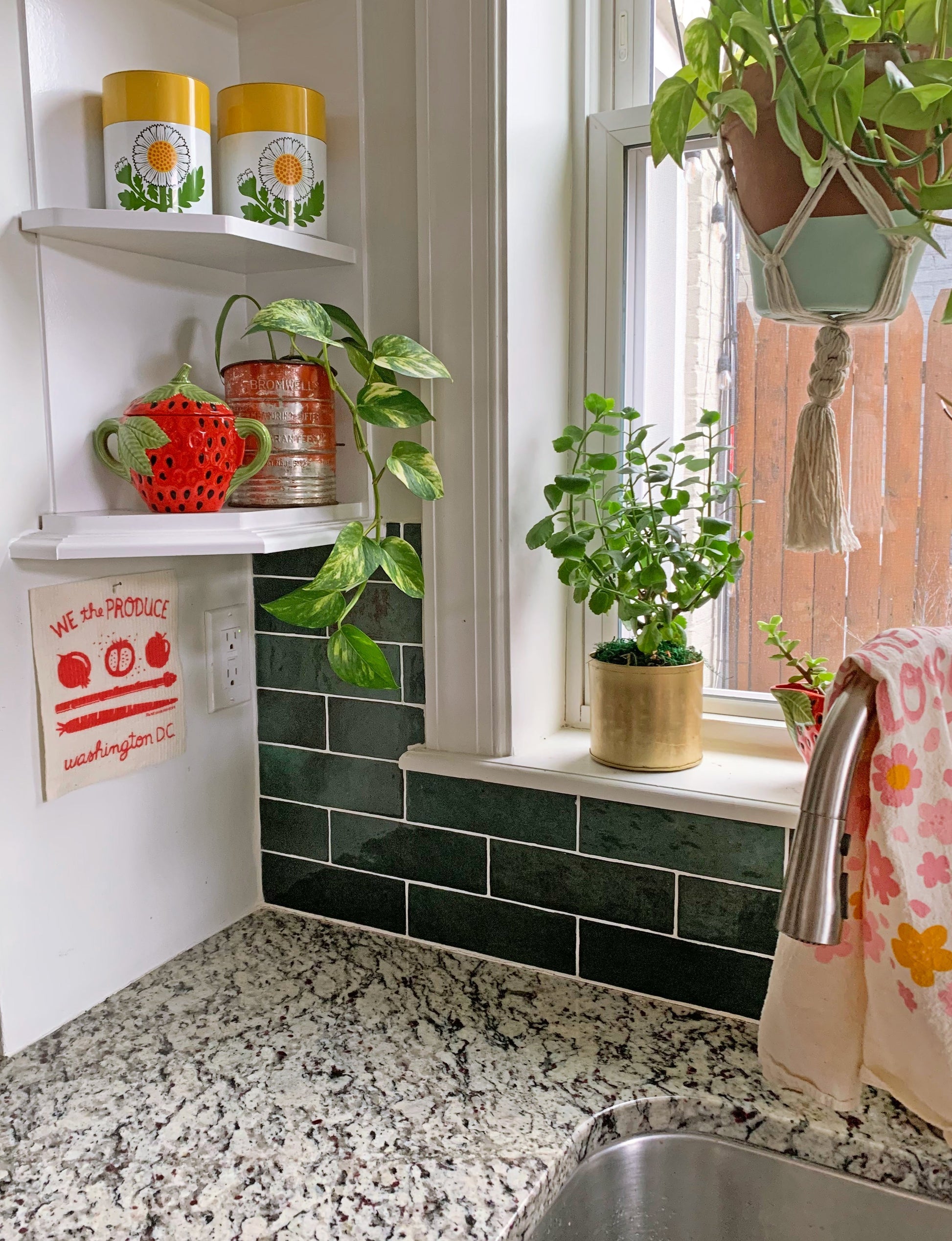 DC Produce Flag Sponge Cloth