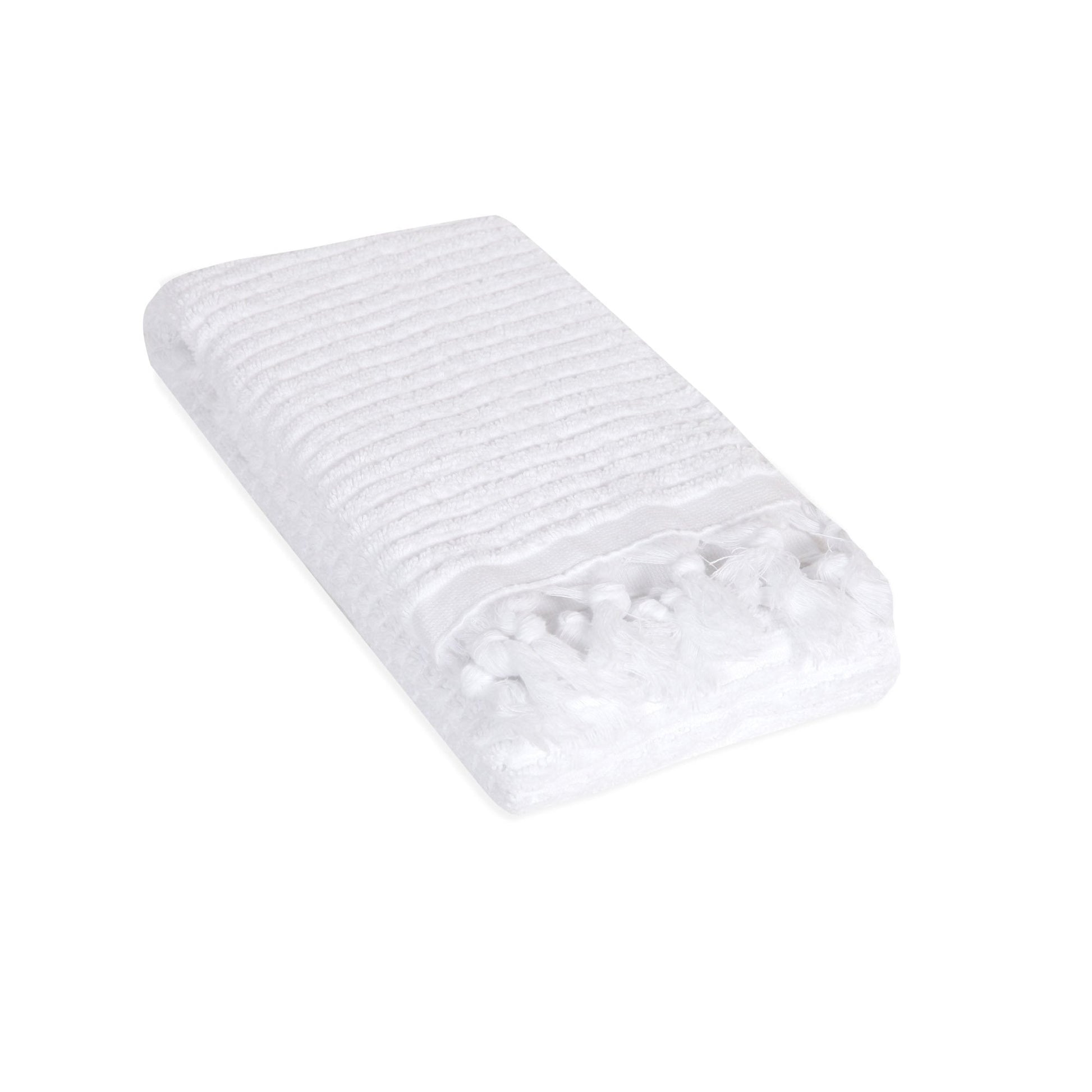 Ribbed Loom Terry Hand Towel