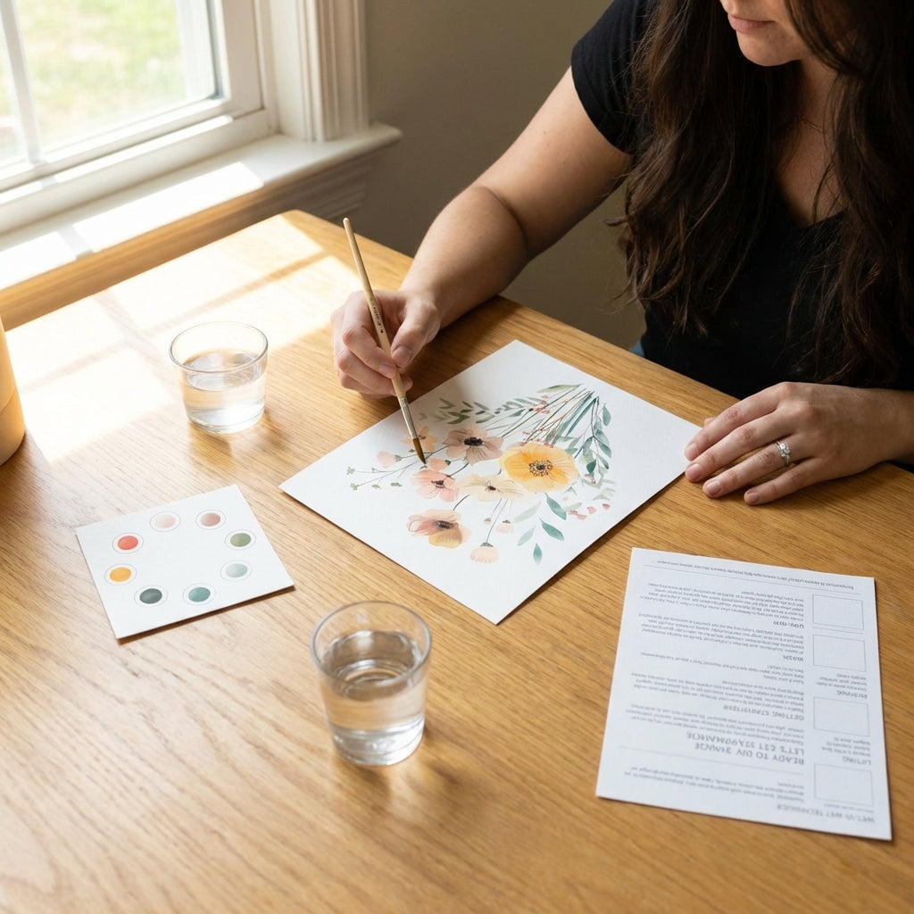 Wildflowers All-In-One Watercolor Kit