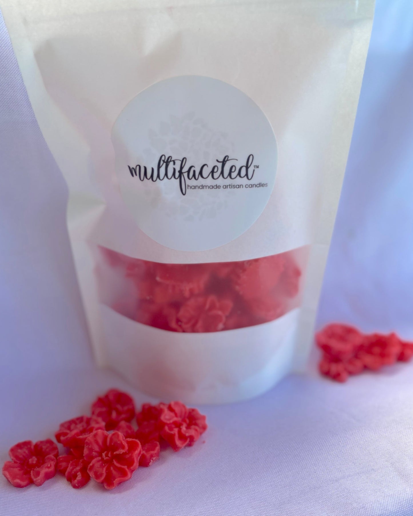 Rose Flower Candle