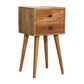 Solid Wood Mini Nightstand