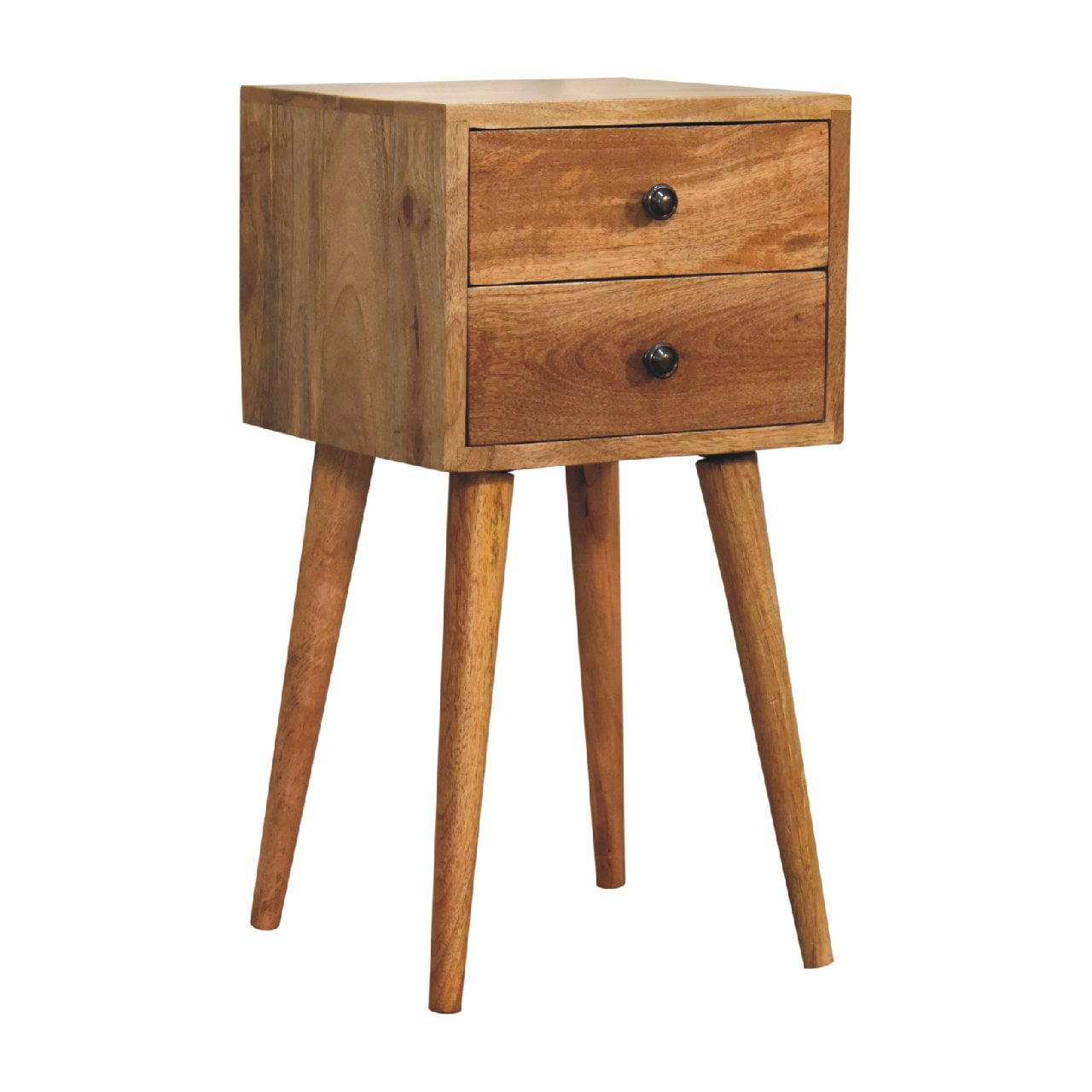 Solid Wood Mini Nightstand