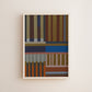 Woven Perspectives No. 03 — Geometric Abstract Art Print