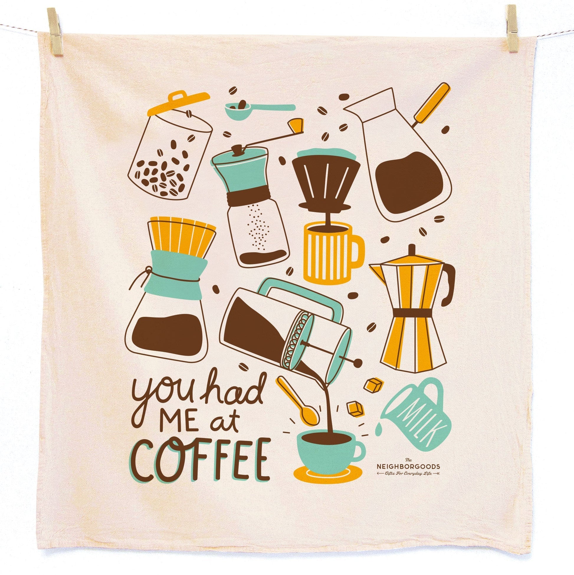 Coffee Dish Towel