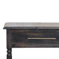 Solid Wood Heritage Turned-Leg Side Table