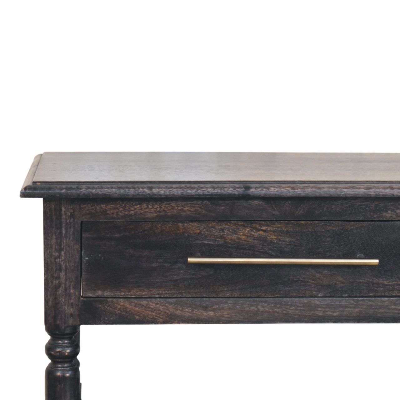 Solid Wood Heritage Turned-Leg Side Table