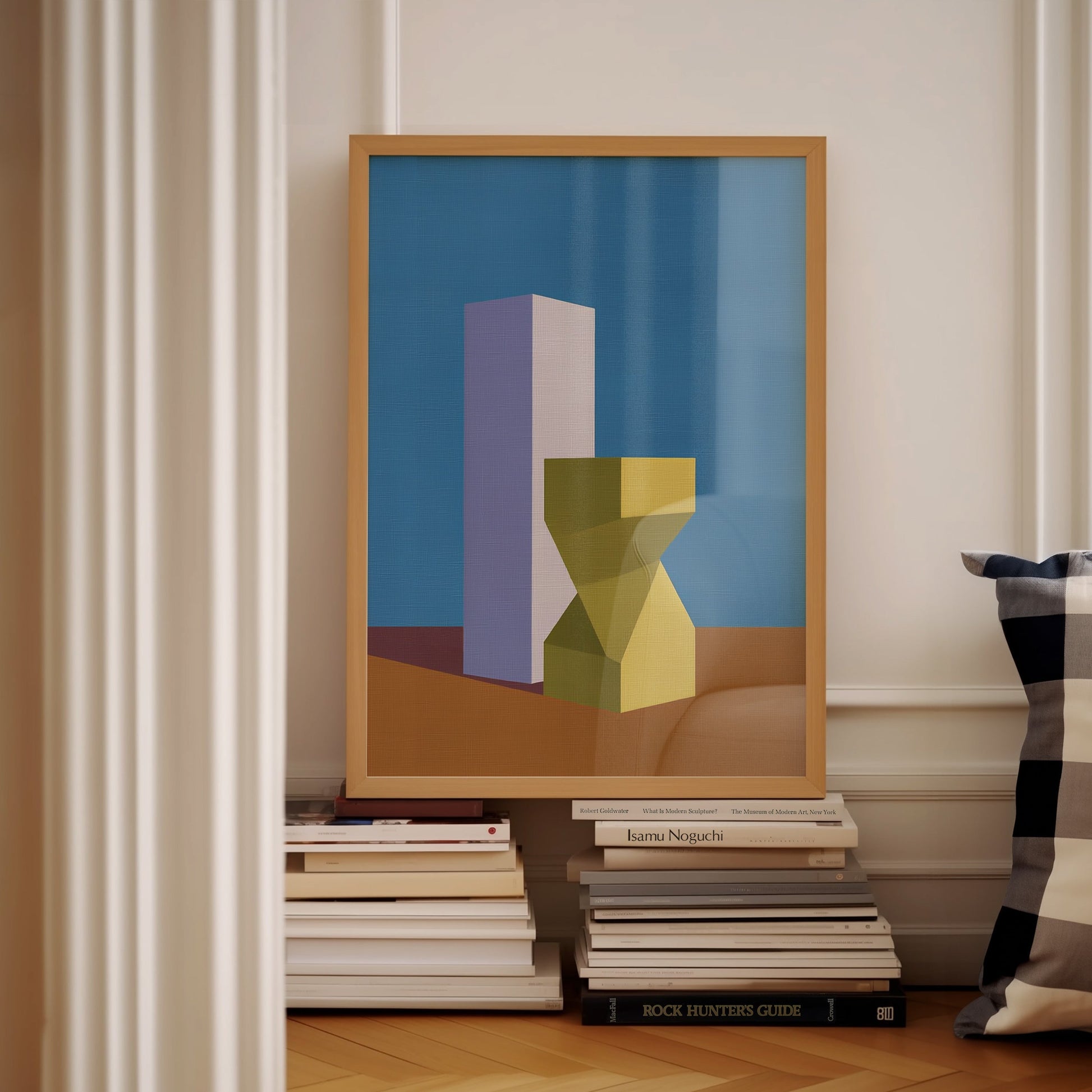 Form and Structure No. 05 — Geometric Abstract Art Print