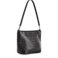 Woven Leather Shoulder Bag