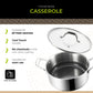 BE | LIVING CIRCLAD Series Casserole with Lid 5 qt / 8.5"/ 24 cm