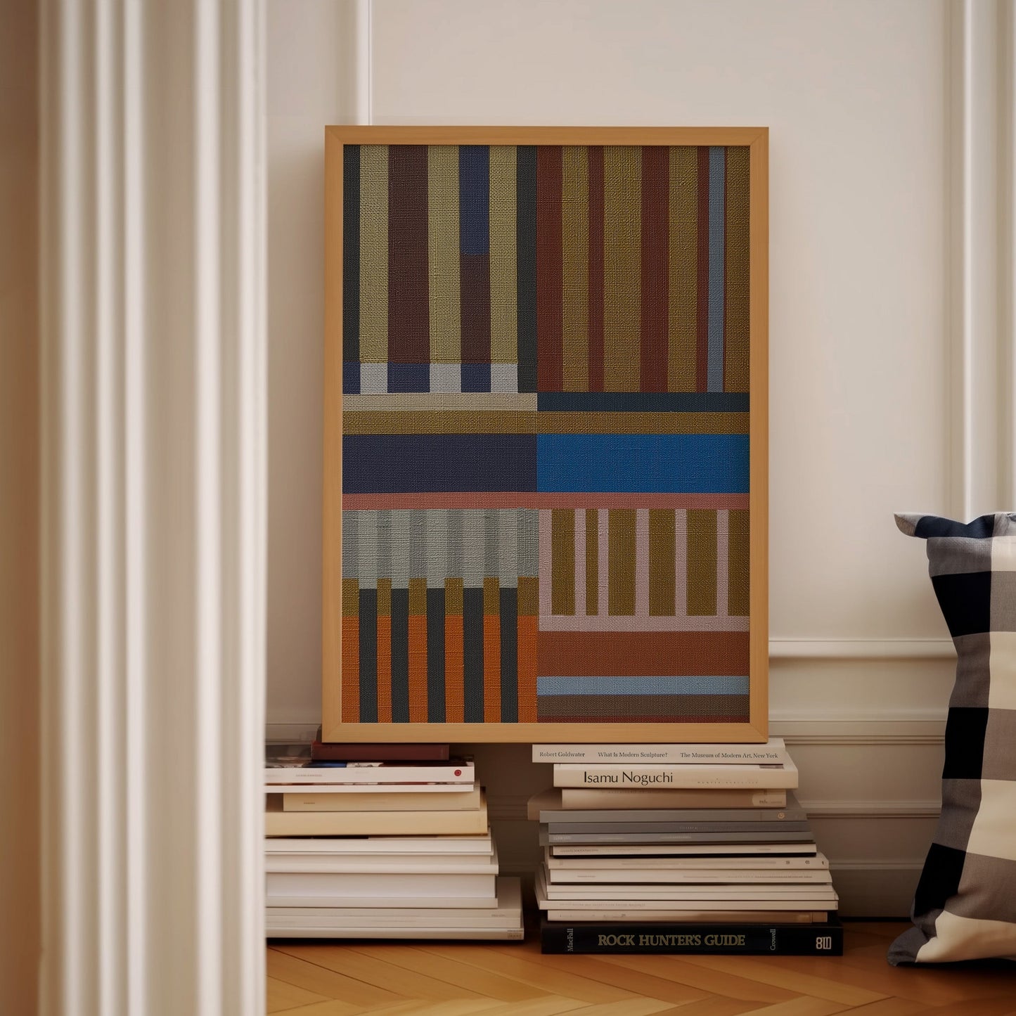Woven Perspectives No. 03 — Geometric Abstract Art Print