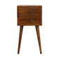 Solid Wood Mini Nightstand