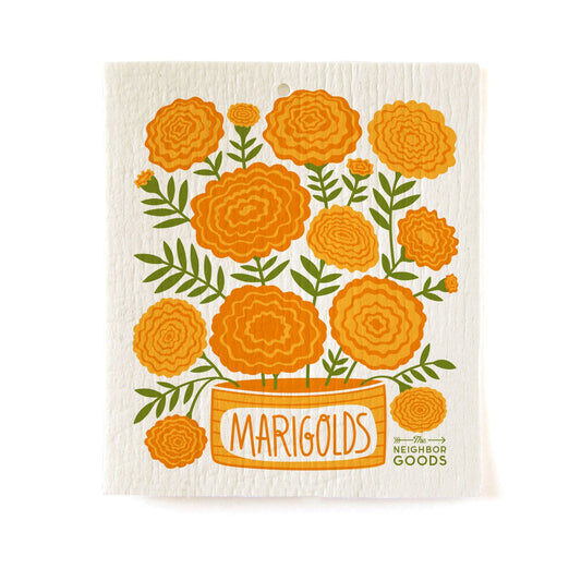 Marigolds Sponge Cloth